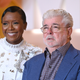 Mellody Hobson and George Lucas attend MoMA’s Party in the Garden 2022 at The Museum of Modern Art in New York, NY, June 7, 2022.